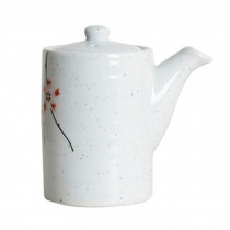 Japanese Style Ceramic Oil Bottle Vinegar Pot Soy Sauce Dispenser Cruet, Y