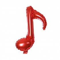 Foil Balloons Party Wedding  Birthday Decorations Red Single Note 10Pcs