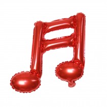 Foil Balloons Party Wedding  Birthday Decorations Red Double Note 10Pcs