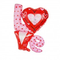 Foil Balloons Wedding Valentine's Day Decorations Balloons 2Pcs