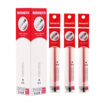 0.5mm Red Gel Ink Pen Refills Needle Tip Pack of 20