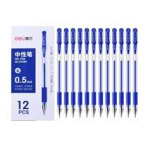0.5mm Blue Ink Rollerball Pens Set of 12