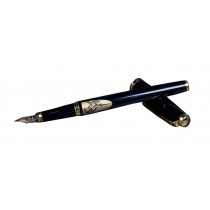 Metal Black Elegant Learning Office Supplies Fountain Pens