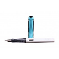 Students School Stationery Supplies Blue and White Fountain Pens