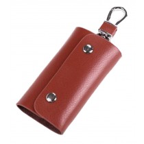 Leather Key Case Key Holder Wallet Coin Purse