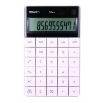 White Desktop Calculator Pocket Calculator Mini Calculator
