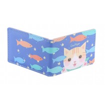 Creative Cat and Fishes Credit Cards Case Subway Cards Holder