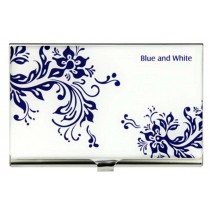 Blue And White Porcelain Name Card Box Business Name Card Holder