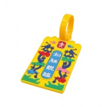 Travel Baggage Tag Useful Luggage Identifier Suitcase Label Card Case [B]