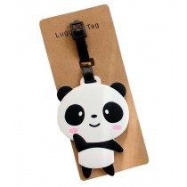 Travel Baggage Tag Useful Luggage Identifier Suitcase Label Card Case Cute Panda