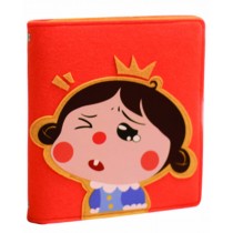 Pulling Face Girl Diary Journal Notebook For Student/Teacher/Office Staff