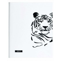 Tiger Notebook Funky Notebook Journal Diary For Student/Teacher/Office Staff
