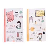 Journal Notebook  Diary Book Children's Notebook (Random Pattern And Color)