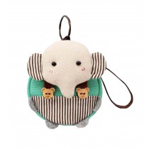 Creative Coin/Key/Money Pocket Portable Cute Elephant Bag for Women