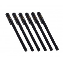 12 PCS 0.5 mm Office Reusable Gel Pens Great Office Black Ink Pens