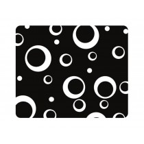 Computer Decoration Mouse Pad - Black and White