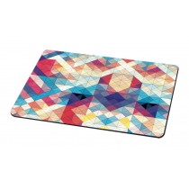 Rubber Back Multicolored Mouse Pad Cloth Surface