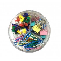 Durable Metal Binder Clips/Paper Clips/ Clamps/Pushpin A box