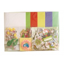 Handmade Materials Pack Christmas Greeting Cards Kit
