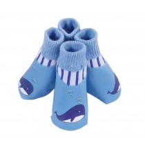 Blue Cat/Dogs Socks Anti Slips Shoes for Pets