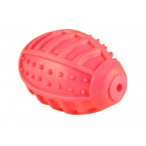Rose Red Rugby Design Chew Toys for Dogs