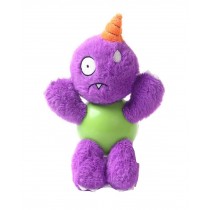 Creative Purple Dog Chew Toys Plush and Rubber