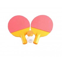 A Pair of Colorful Kids Summer Outdoor Exercise Ping-pong Rackets Toy