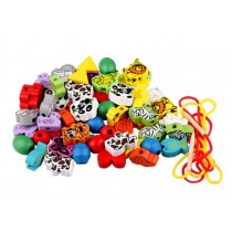 Mixed Kids Beads for Children's DIY Bracelets Colorful Accessories