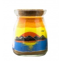 A Bottle of Sand Art Home/Office Ornament/Toy [Sunrise]