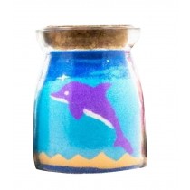 [Purple Dolphin] Romantic Gift Art Sand Scenery Decor