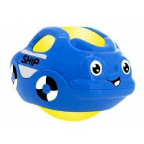 Blue Police Car Slide Twist Toys