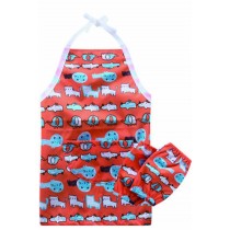 Art Smock Childrens Aprons Painting Apron With Cuff