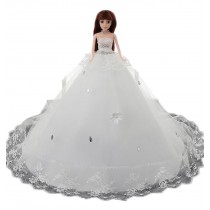 Toy Doll Gift White Wedding Dress Children Toys Doll