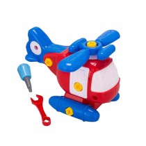 Educational Fancy Toy for Kids Disassembling Screws Toy Airplane