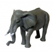 Vivid Elephant Model for Kids Durable Animal Learning Supply