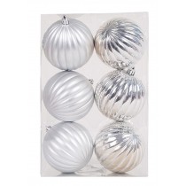 6CM Christmas Tree Balls Christmas Hanging Ornaments Set A04