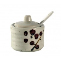 Japanese Style Ceramics Spice Jar Salt Seasoning Jar Home Resturant Jar A01