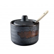 Japanese Style Ceramics Spice Jar Salt Seasoning Jar Home Resturant Jar A13