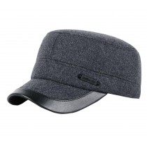 Outdoor Winter Men Fleece Lined Hat Warm Father Gift Hat D04