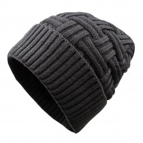 Outdoor Winter Men Fleece Lined Hat Sports Boy Winter Cap E03