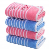 Set of 4 Giraffe Cotton Bath Towels Washcloth Family Towels Set Kindergarten