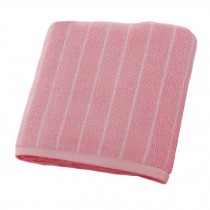 Stripes Beach Towels Family Bath Towels Spa/Hotel/Sports Towel 130*73cm Pink