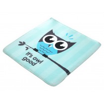 Simple All-match Cute Cartoon Animal Multi-purpose Summer Cushion Light Blue Owl
