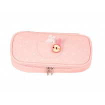 Animal Park Pink Multifunctional Simple Pupil Large Capacity Lovely  Pencil case
