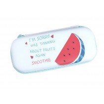 Feather White Big Watermelon Simple Creative Fashion Large Capacity Pencil Cases