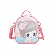 Children School Bag Cute Travel Shoulder Bag Kids Backpack Purses Pink Princess