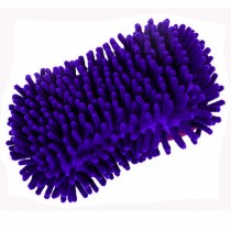 Sponge With Scrubber, Perfect For Car, Set Of 2, Purple