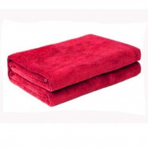 Multifunctional Microfiber Cleaning Cloths, Perfect For Car, Set of 3, Red
