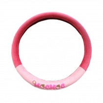 Lovely MocMoc Design Automotive Steering Wheel Cover Rose Pink