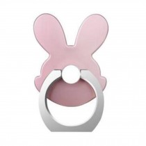 Lovely Rabbit Shape  Ring Phone Holder/Stand For Most of Smartphones, Pink